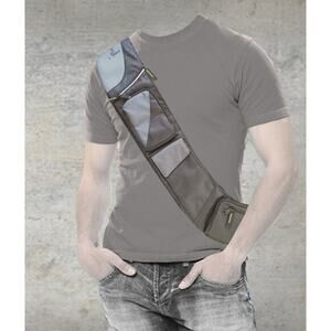 CrossPaq Black/Gray - NWT - Med